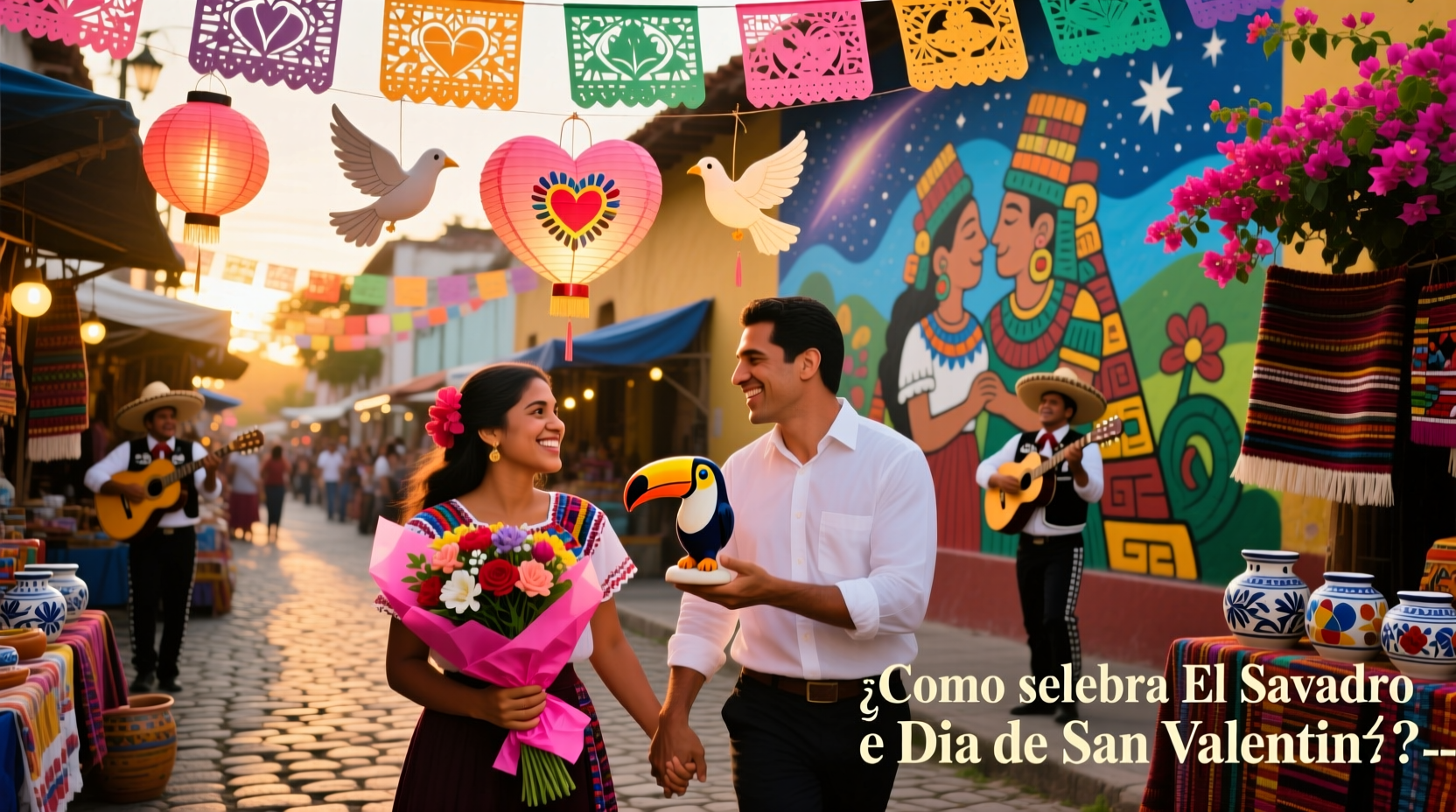 how does el salvador celebrate valentines day