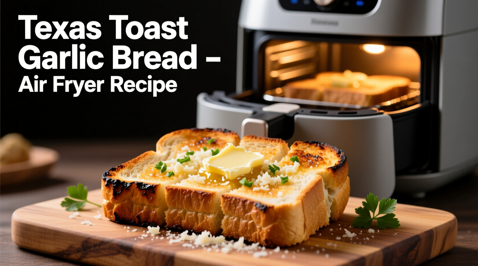 texas toast garlic bread air fryer