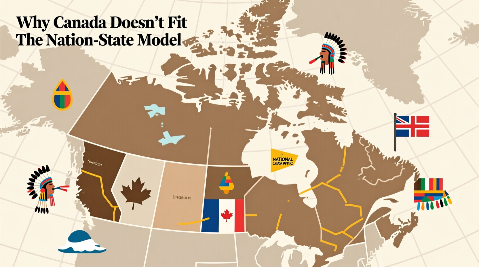 canada why it doesnt perfectly fit the nation state model