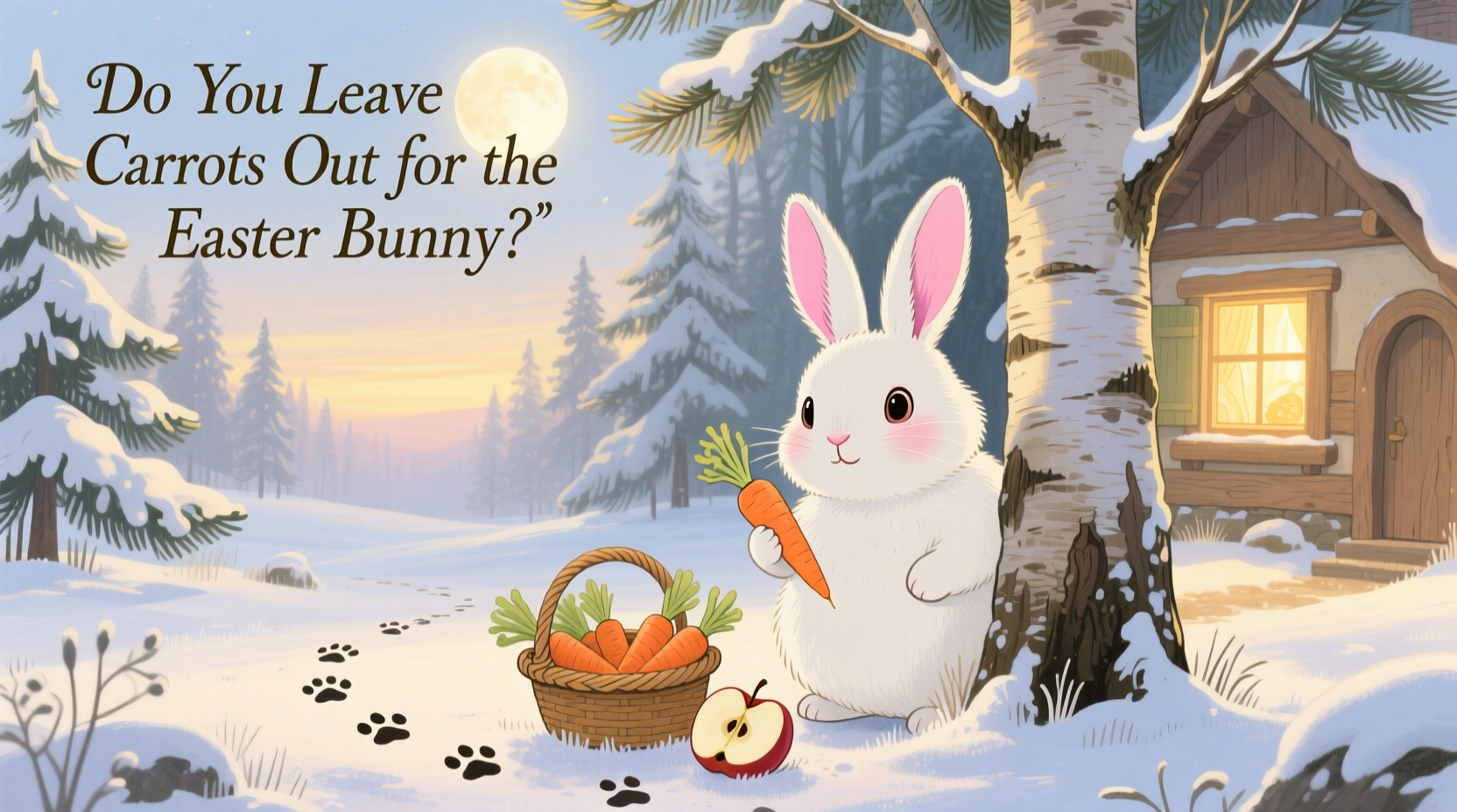 do you leave carrots out for the easter bunny
