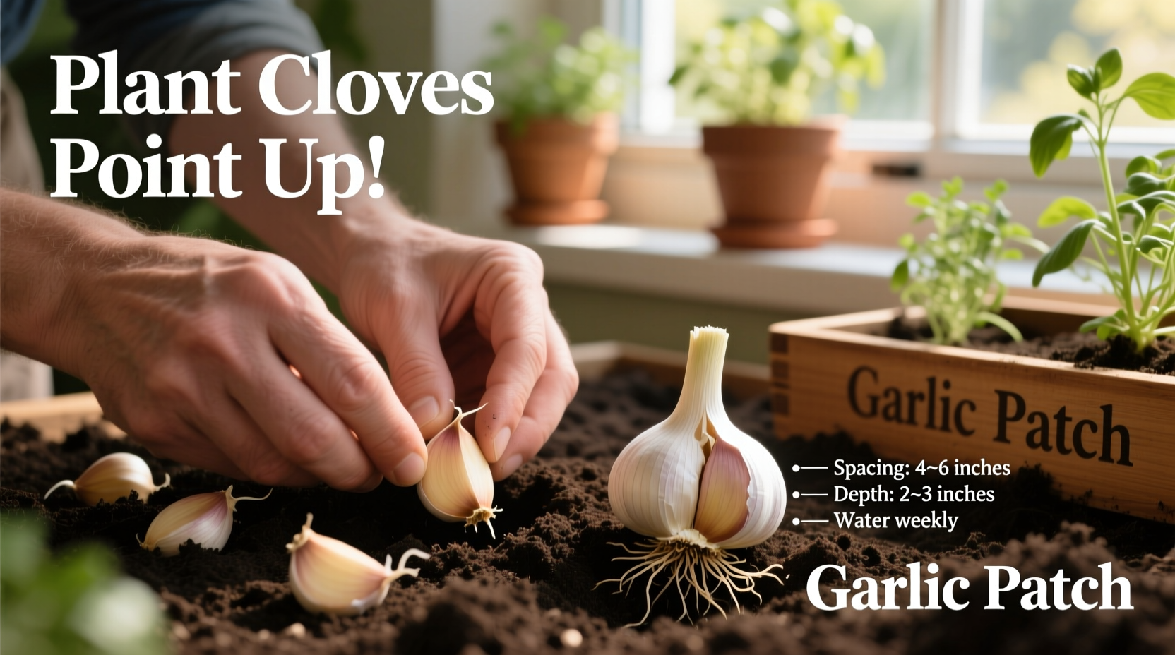 How to Plant Garlic at Home: Complete Step-by-Step Guide