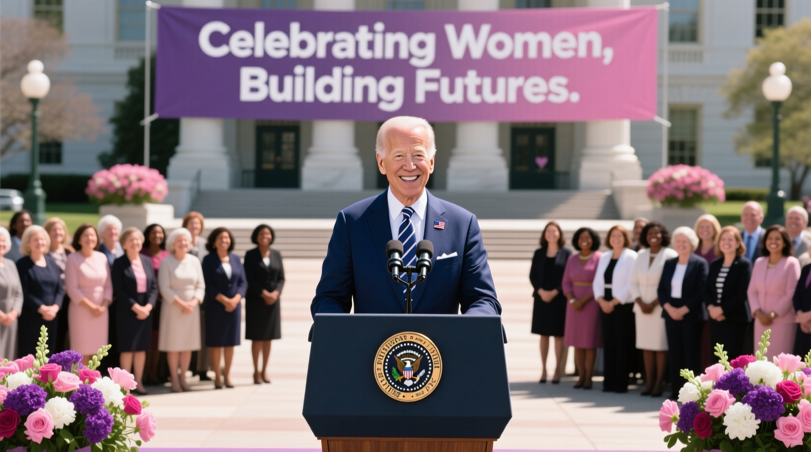 joe biden womens day