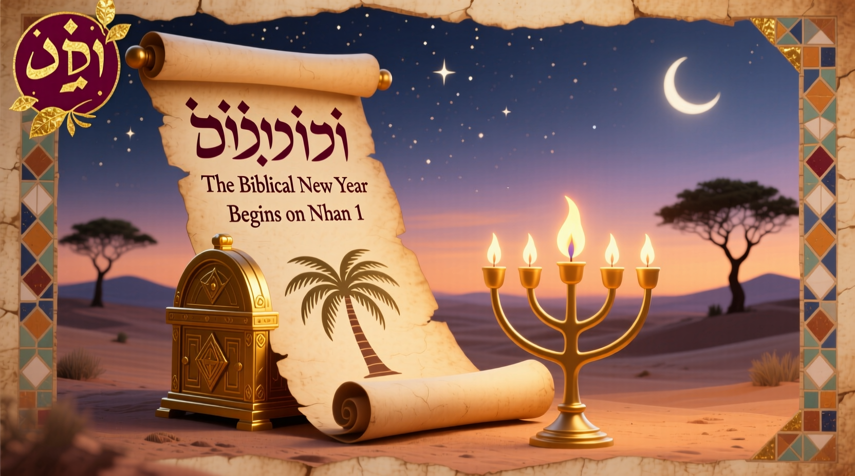 The Biblical New Year Begins on Nisan 1, image size:1664x928