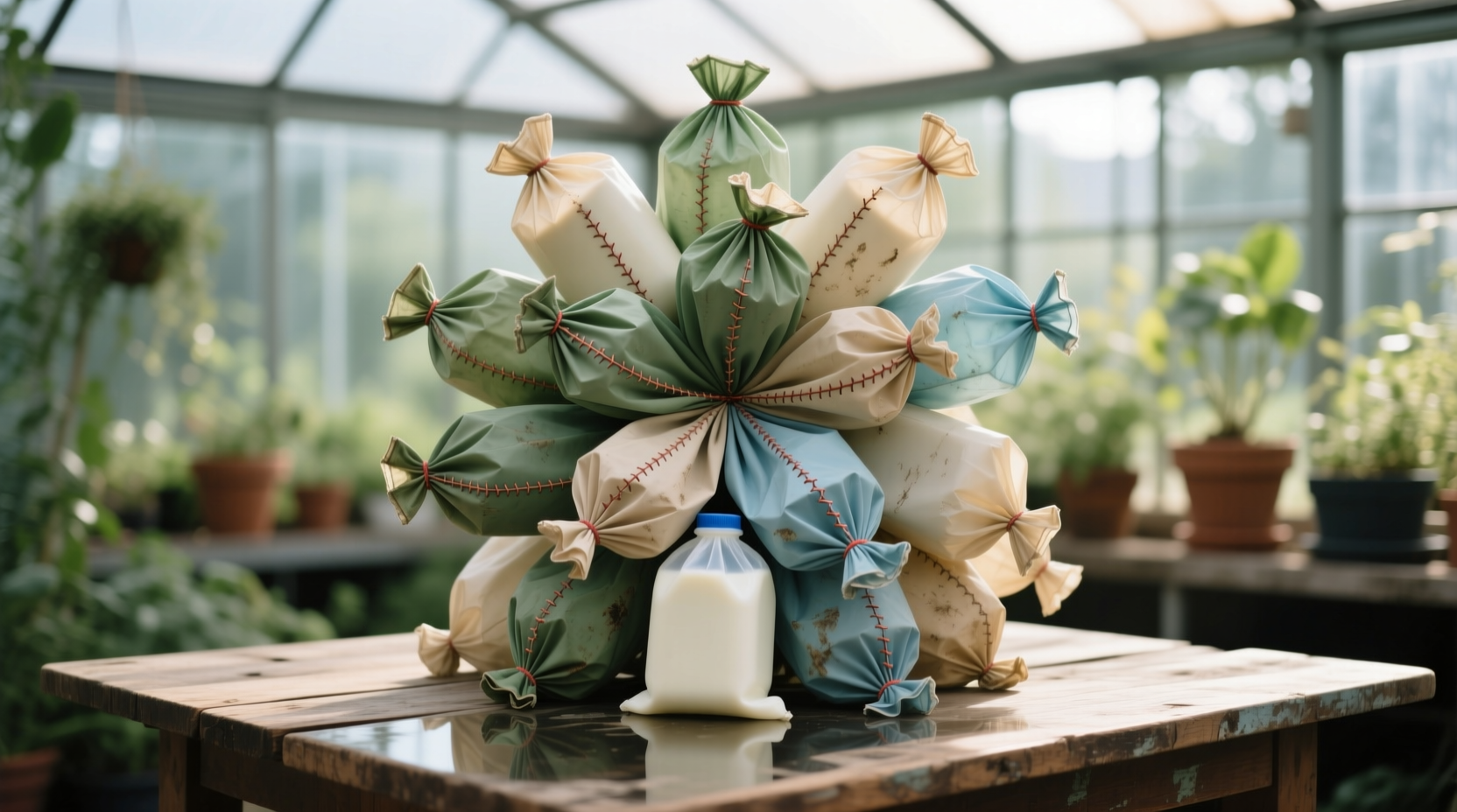 ways reuse old milk bags