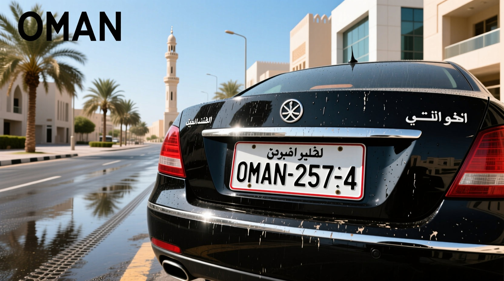 How to Choose Oman License Plates: What Color Are the Plates in Oman?