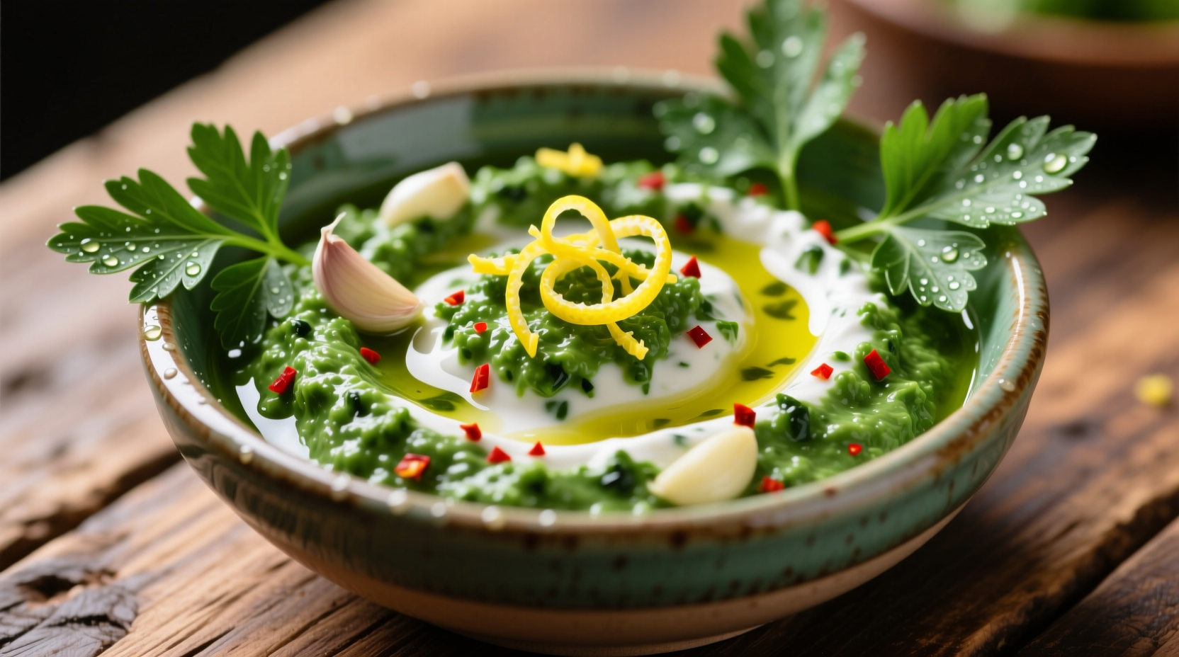 chimichurri yogurt dip recipe