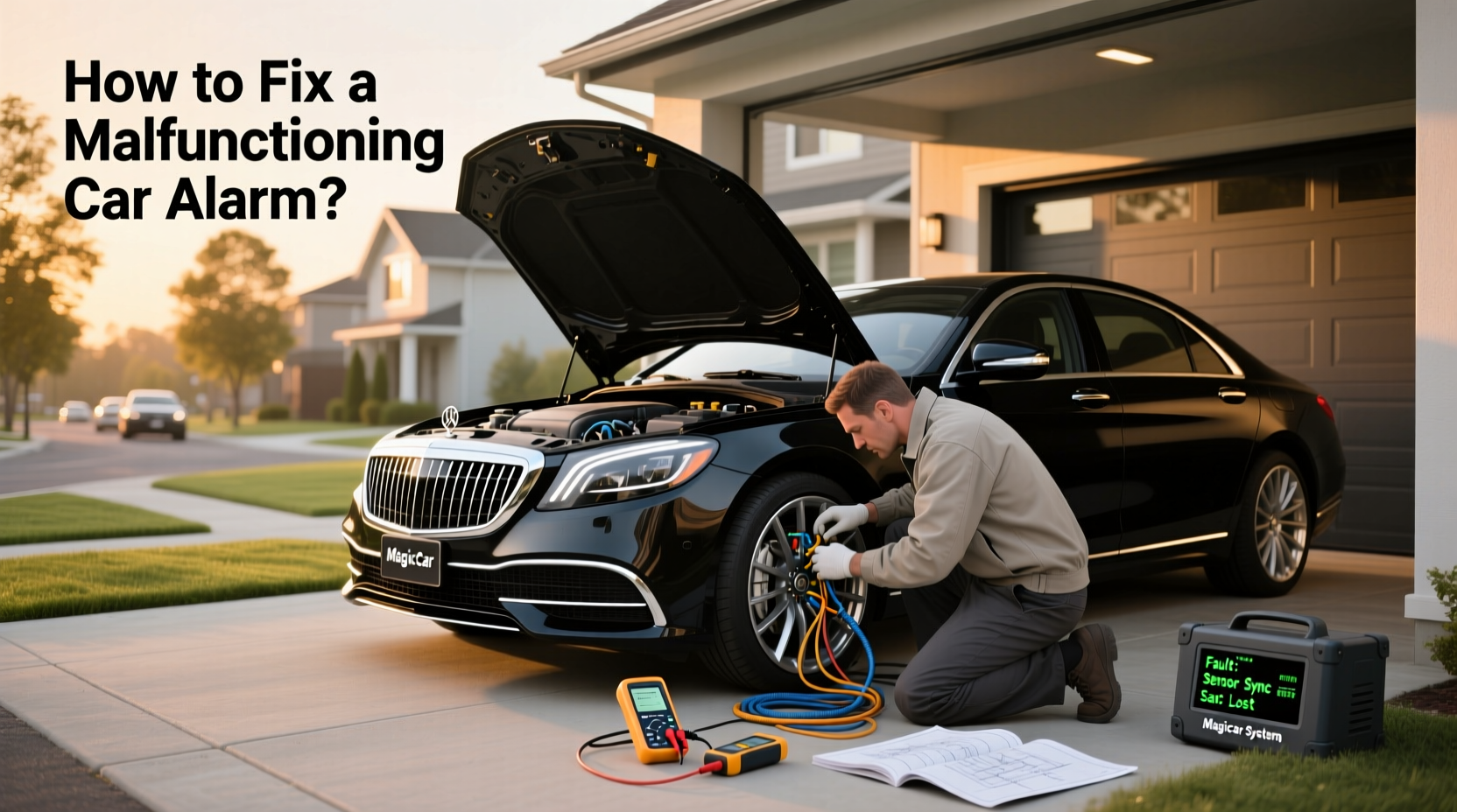 How to choose car alarm system magicar,How to fix a malfunctioning car alarm?