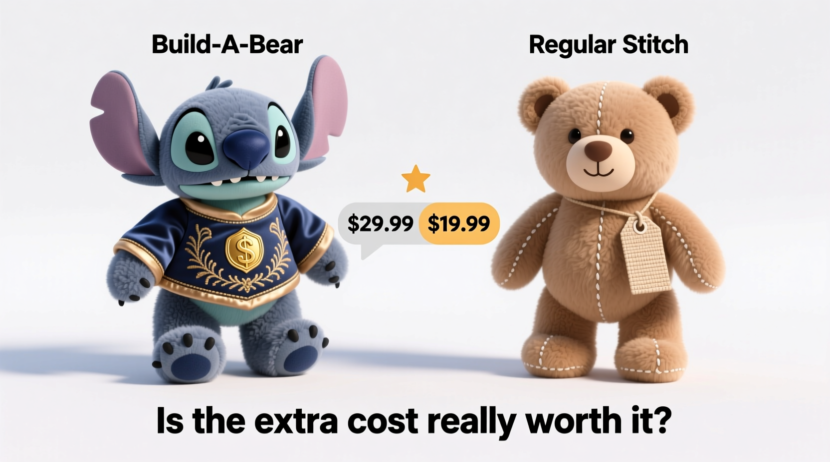 build a bear stitch vs regular stitch plush is the extra cost really worth it