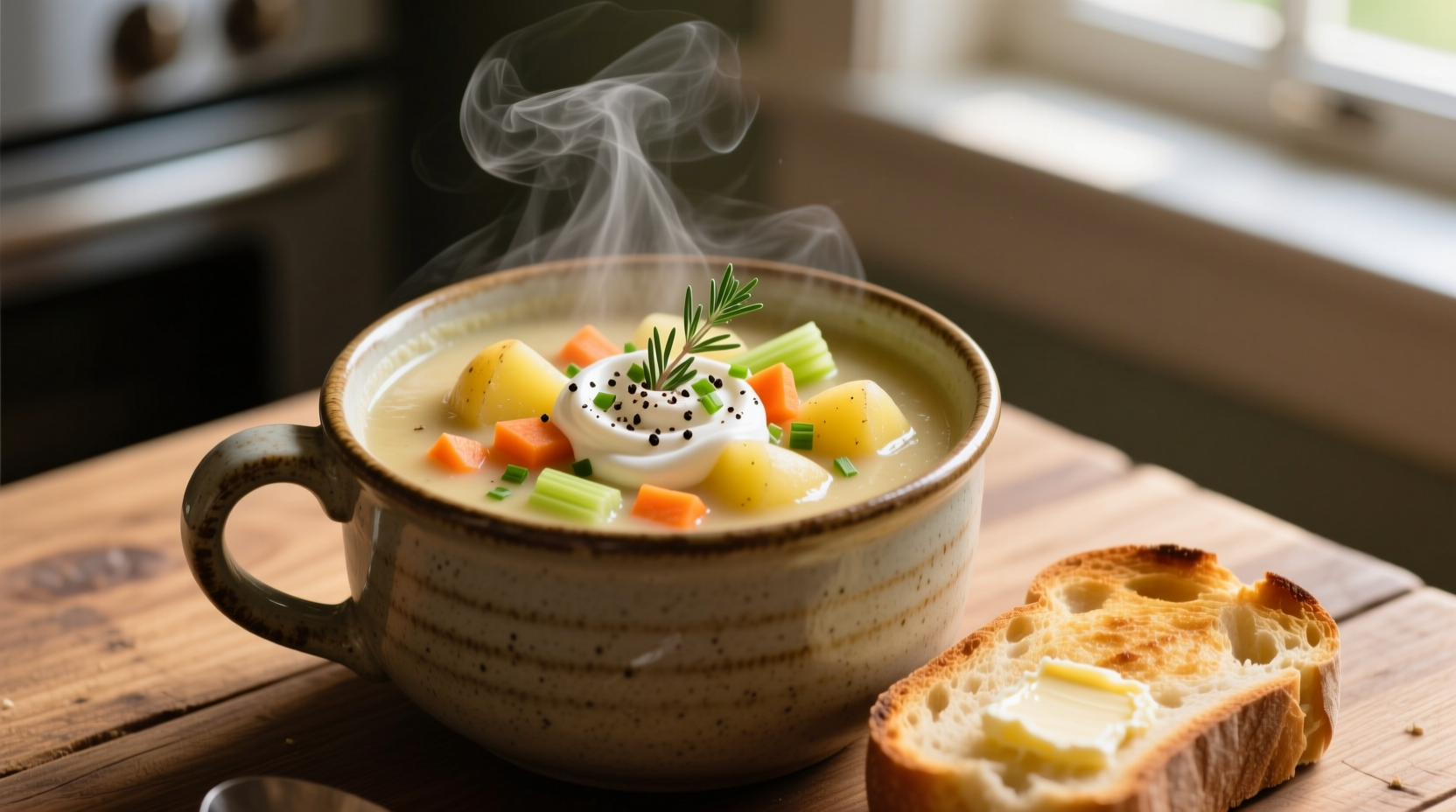 Perfect Pairings for Potato Soup: Best Sides & Garnishes