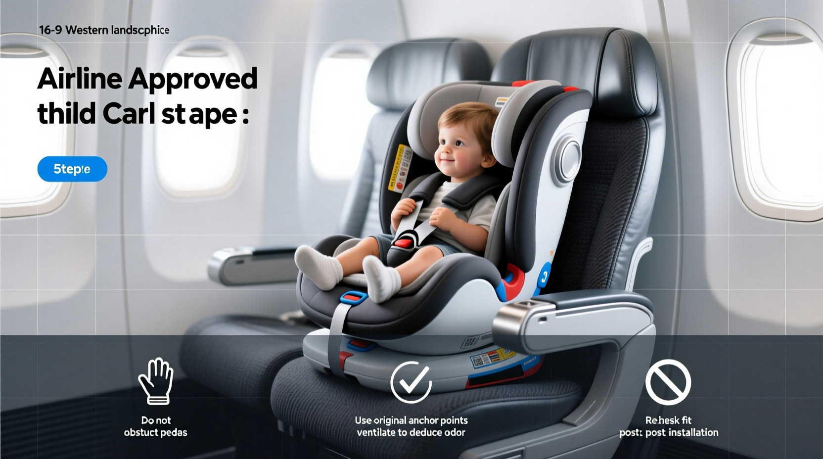 airline approved car seat list
