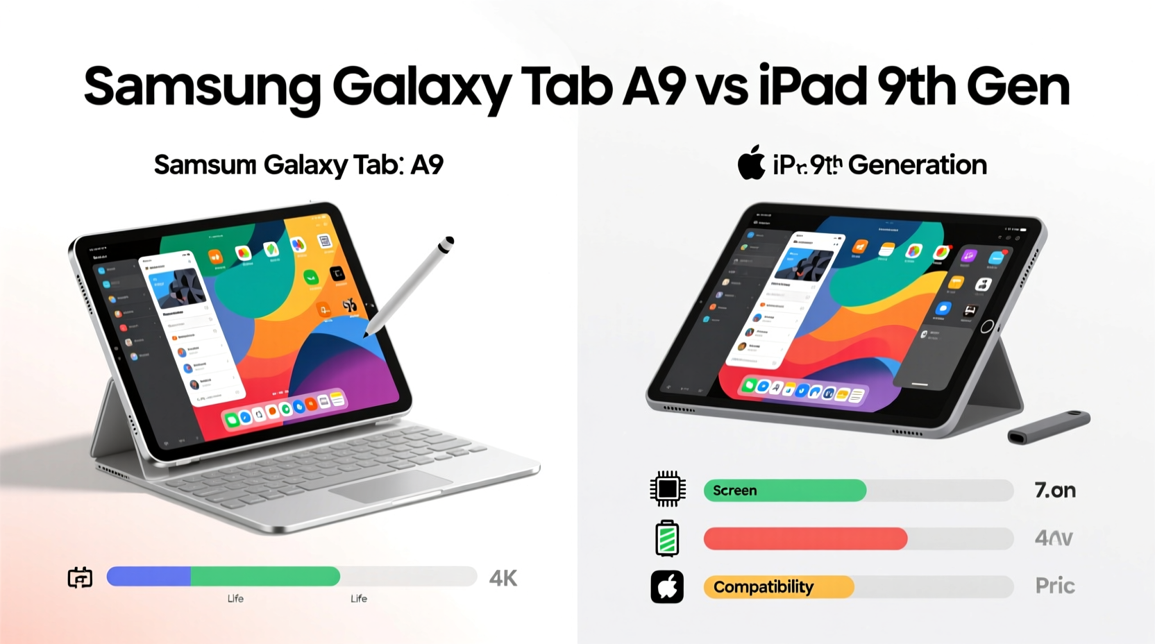 is the samsung galaxy tab a9 finally better than the ipad 9th gen why are people switching