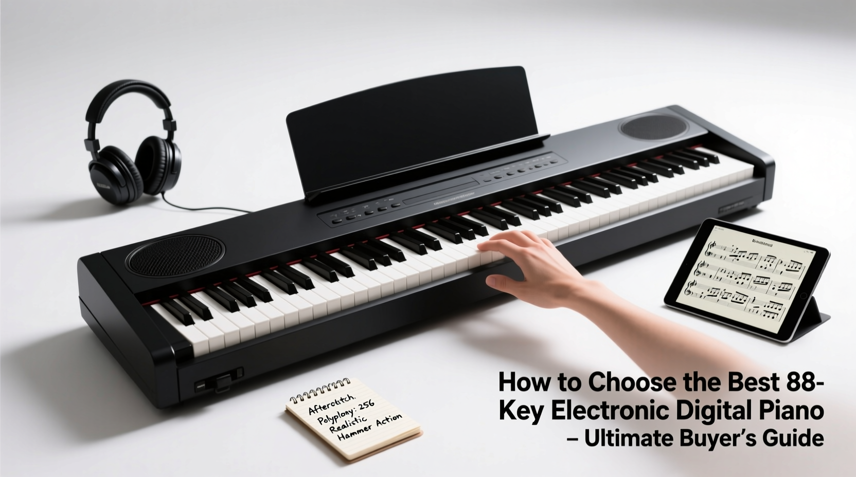 88 key electronic digital piano