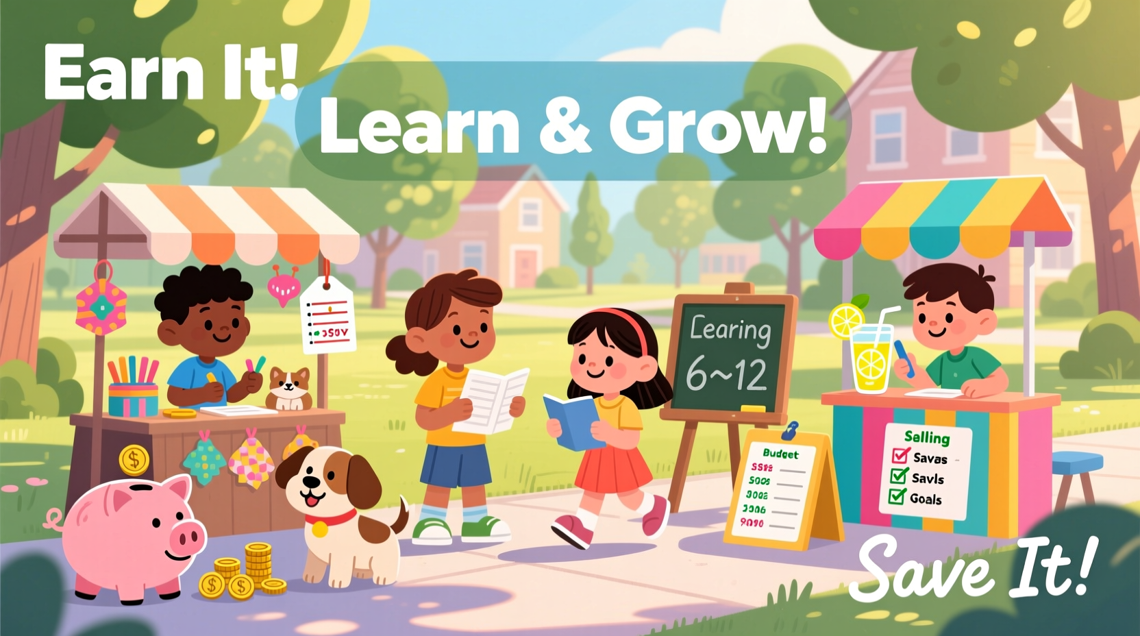 creative and practical ways for kids to earn money and build financial skills