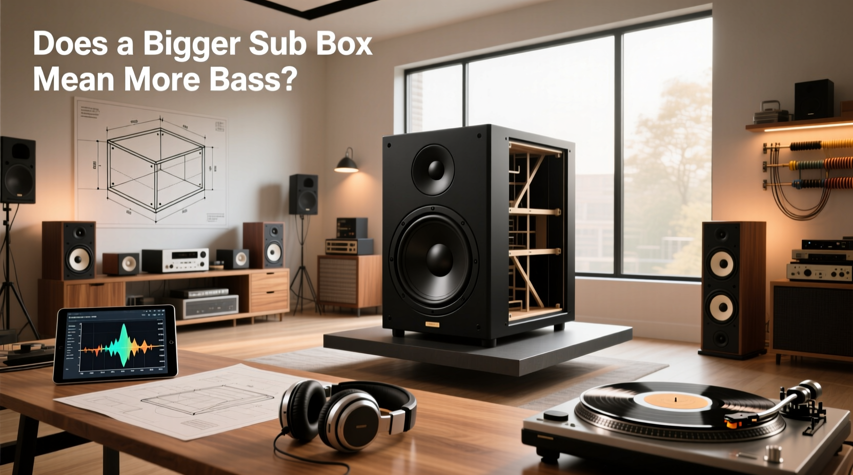 How to Choose Big Bass Subwoofer Box Design: Does a Bigger Sub Box Mean More Bass?
