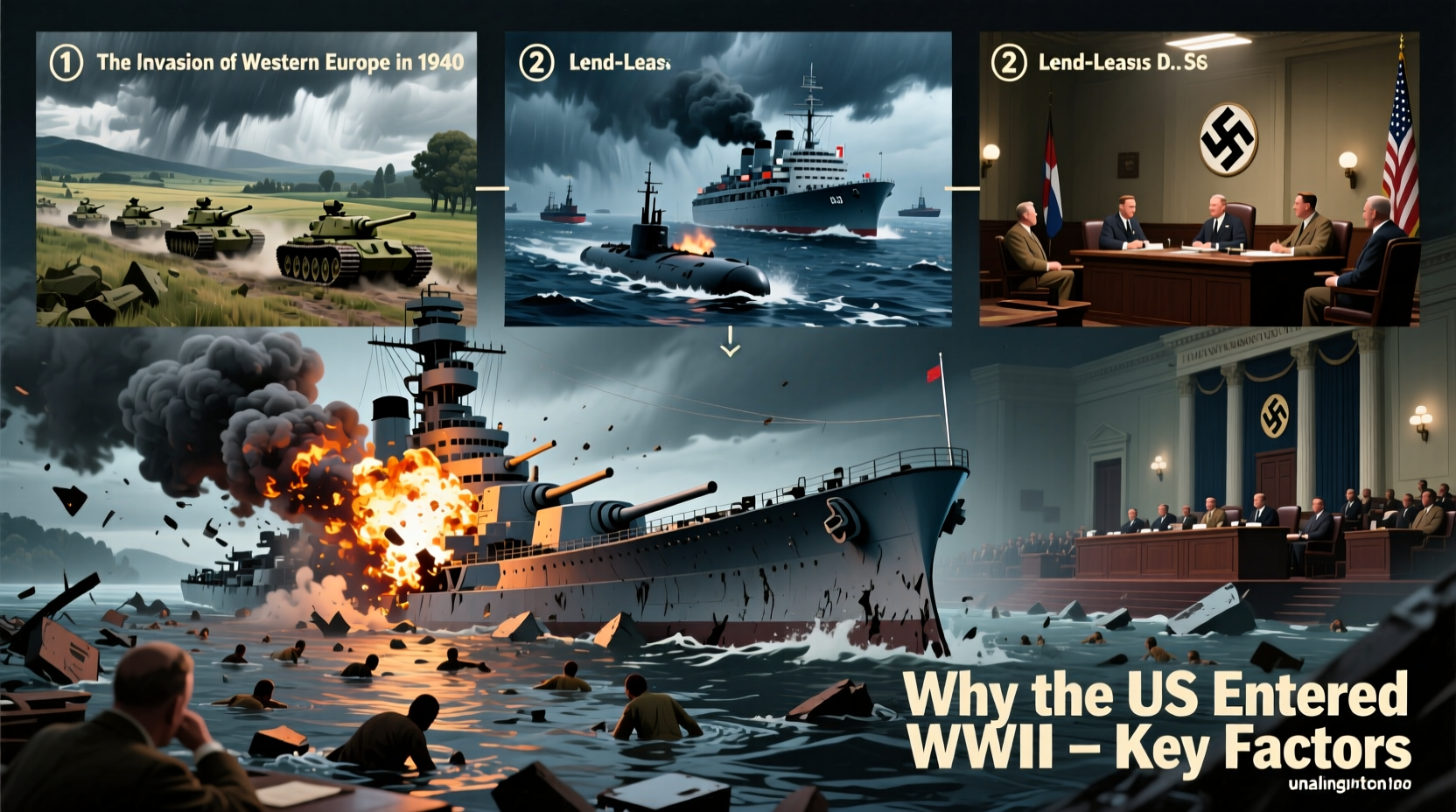 Why Did The Us Enter World War 2 Key Contributing Factors 3