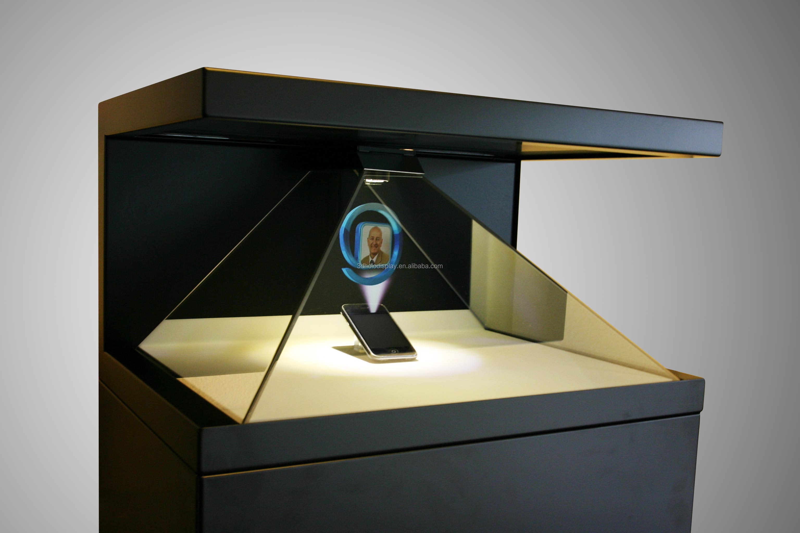全息金字塔展示柜,珠宝展示柜 - buy advertisement hologram show
