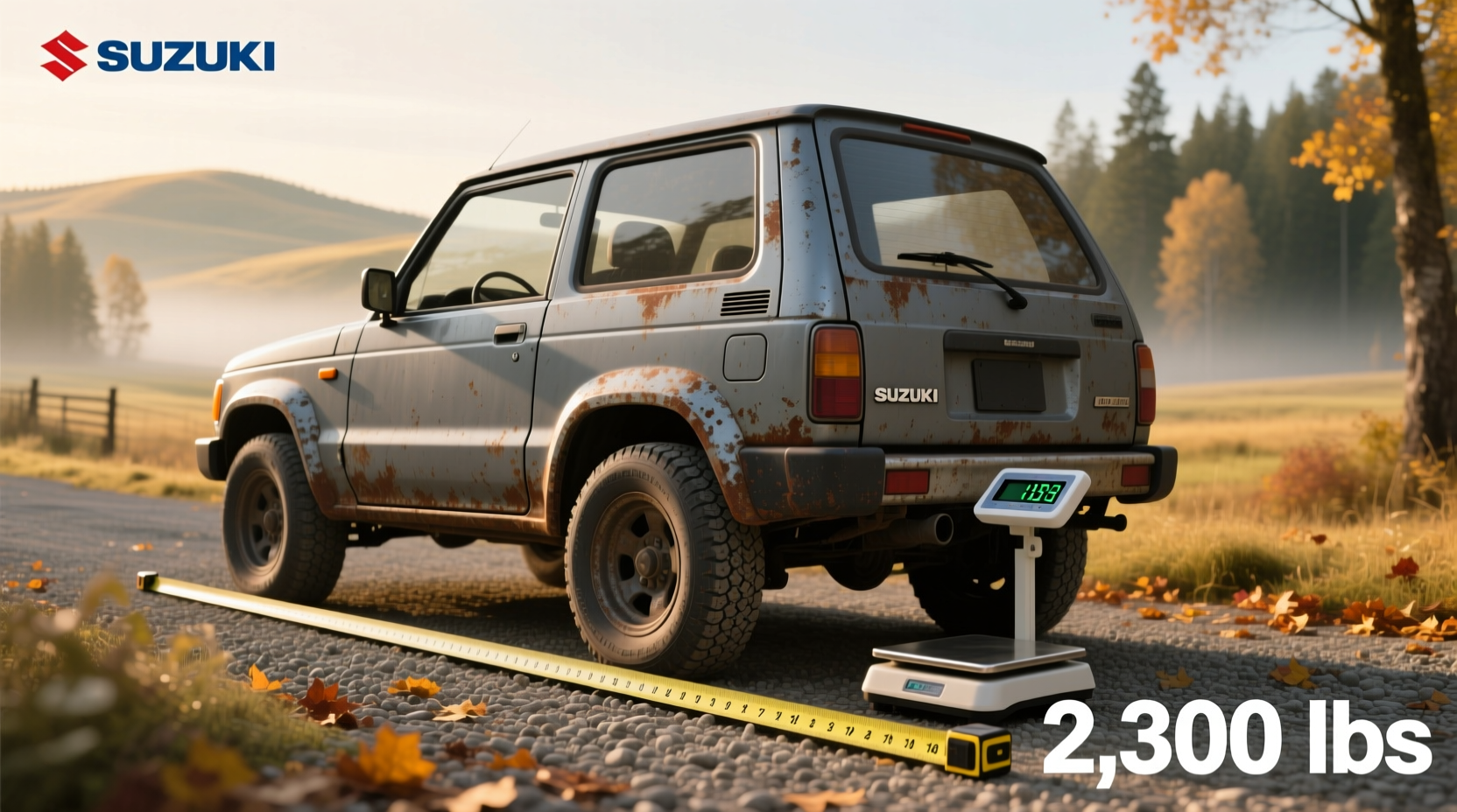 How to Choose 1988 Suzuki Samurai Size and Weight: Buying Guide