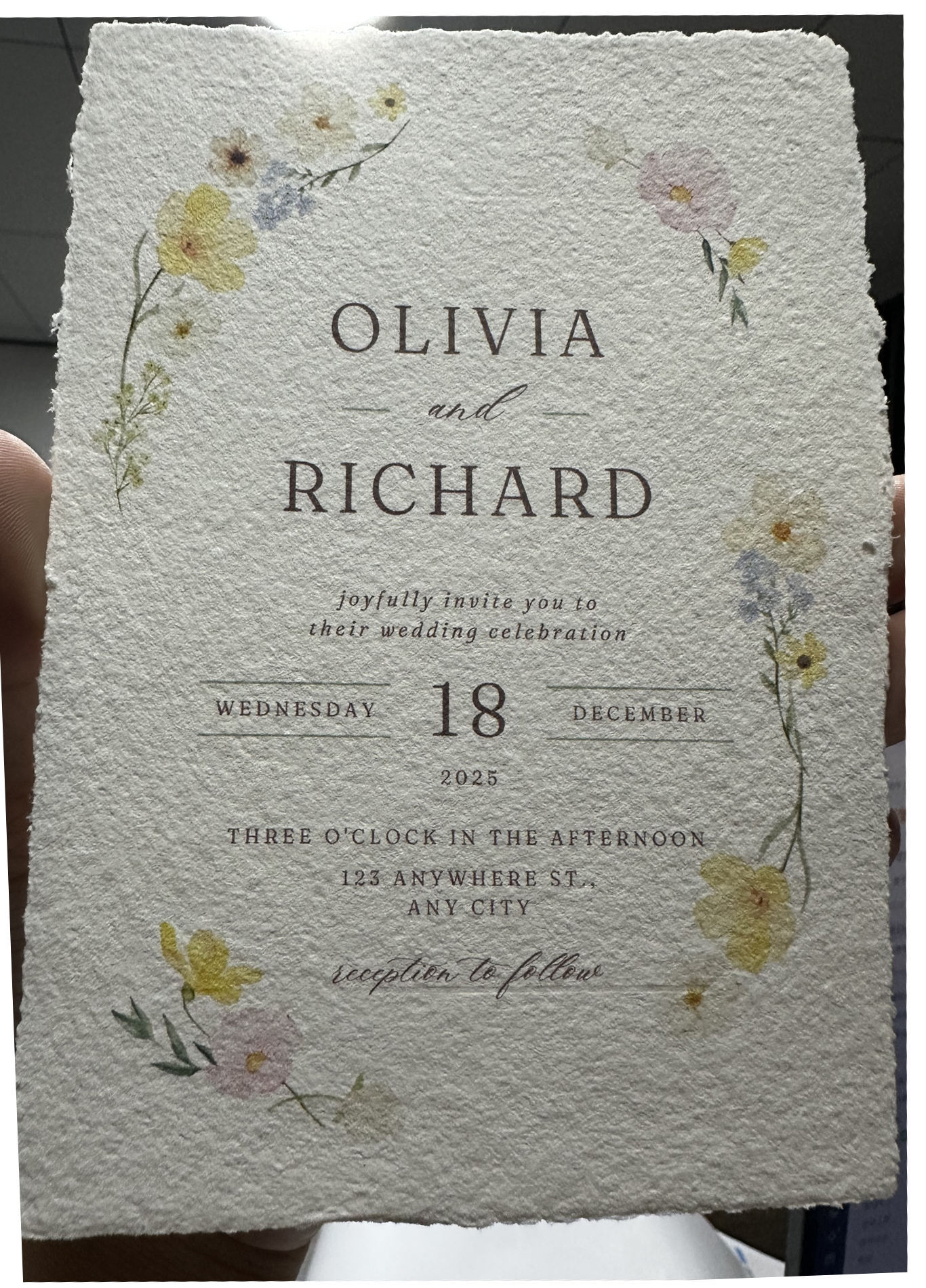 funeral invitation format