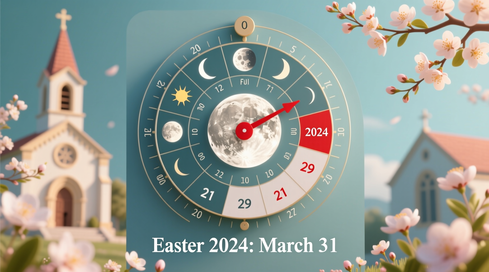 how is easter determined this year