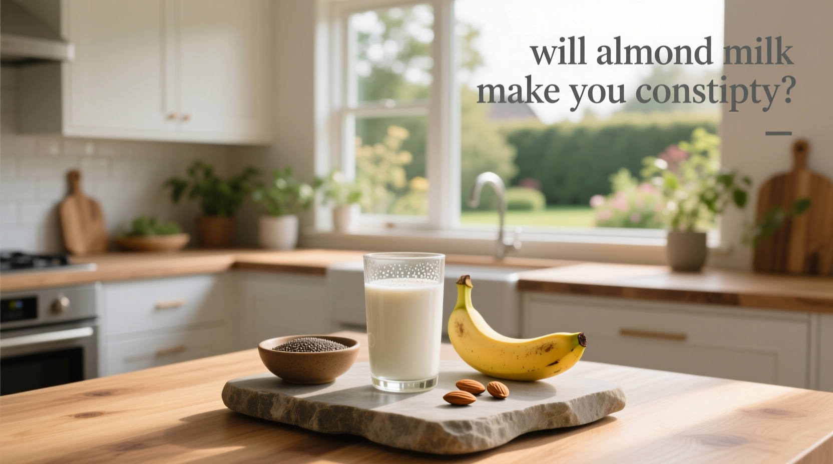 almond milk and constipation key facts