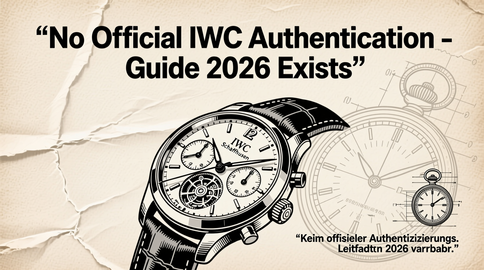 No Official IWC Authentication Guide 2026 Exists
