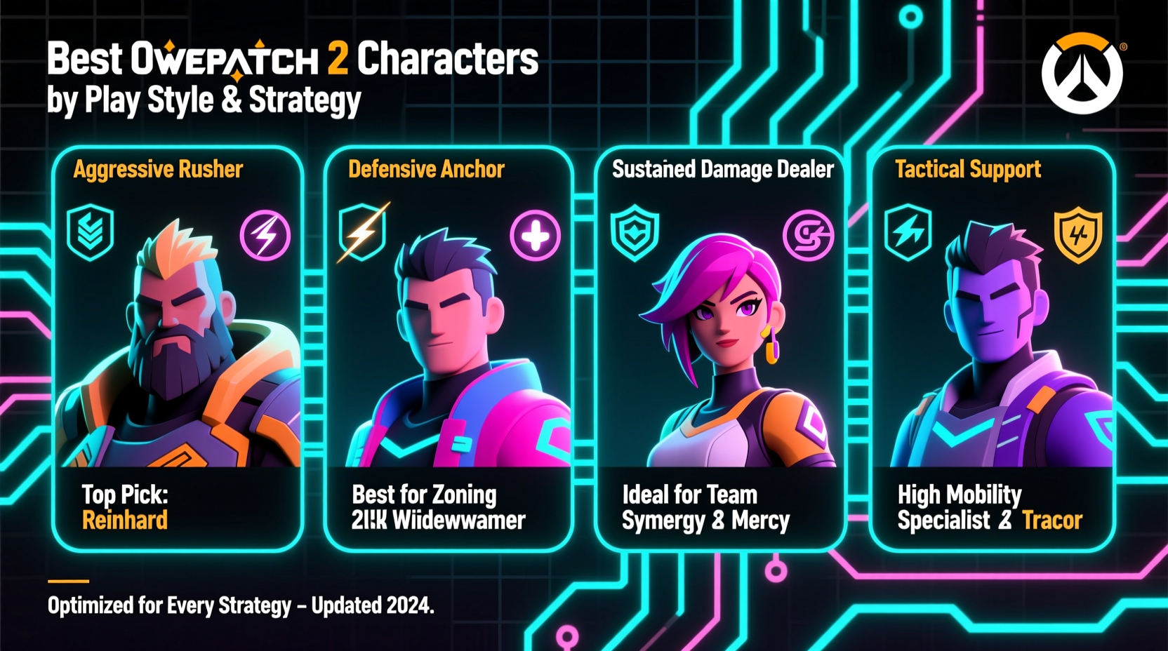discover the best overwatch 2 characters for every play style and strategy