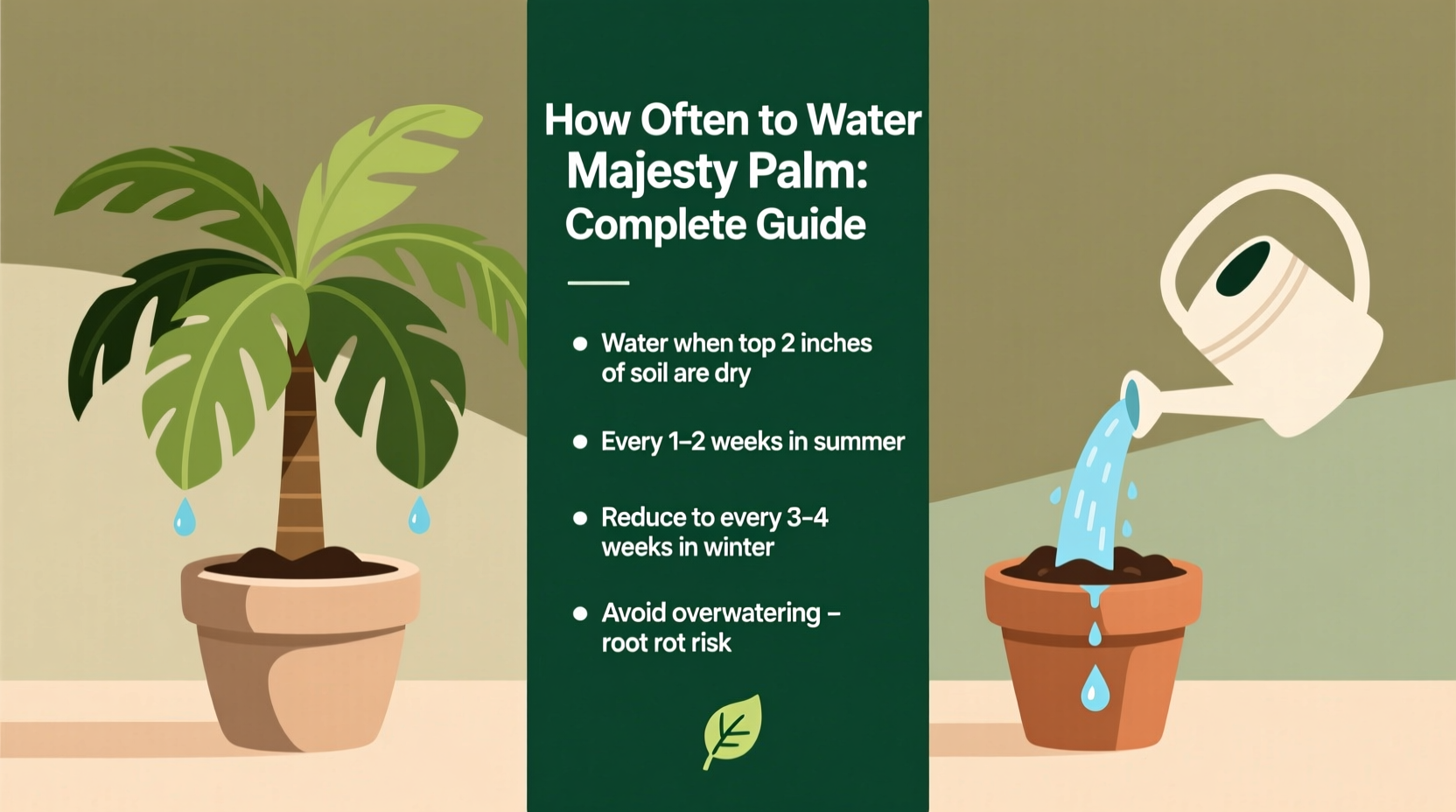 How Often to Water Majesty Palm: Complete Guide