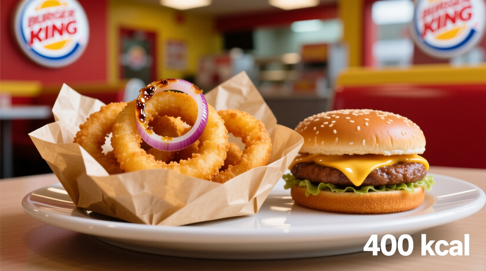 onion rings calories burger king