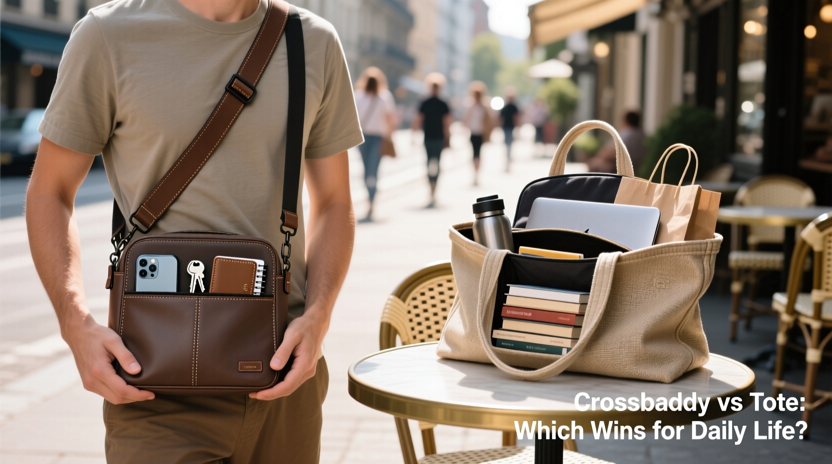 crossbody bag vs tote bag which one is actually better for everyday use