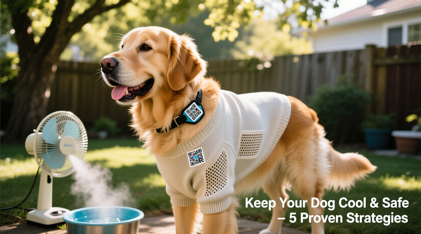 effective strategies to keep your dog cool and safe when wearing clothes