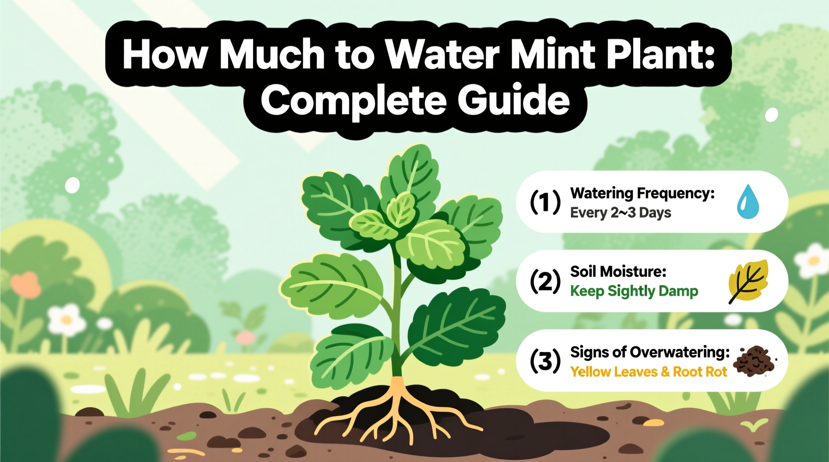 How Much to Water Mint Plant: Complete Guide