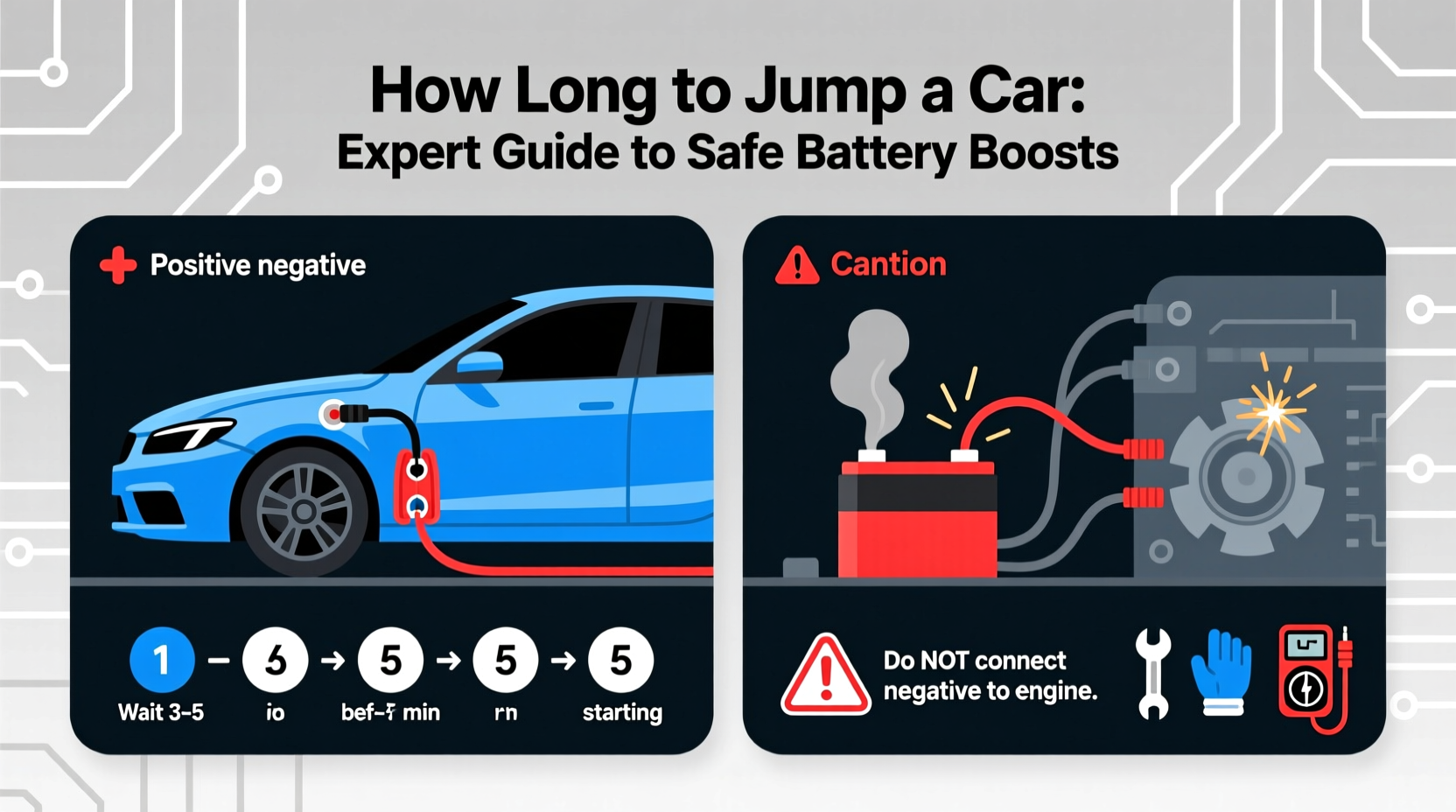 how long to jump a car