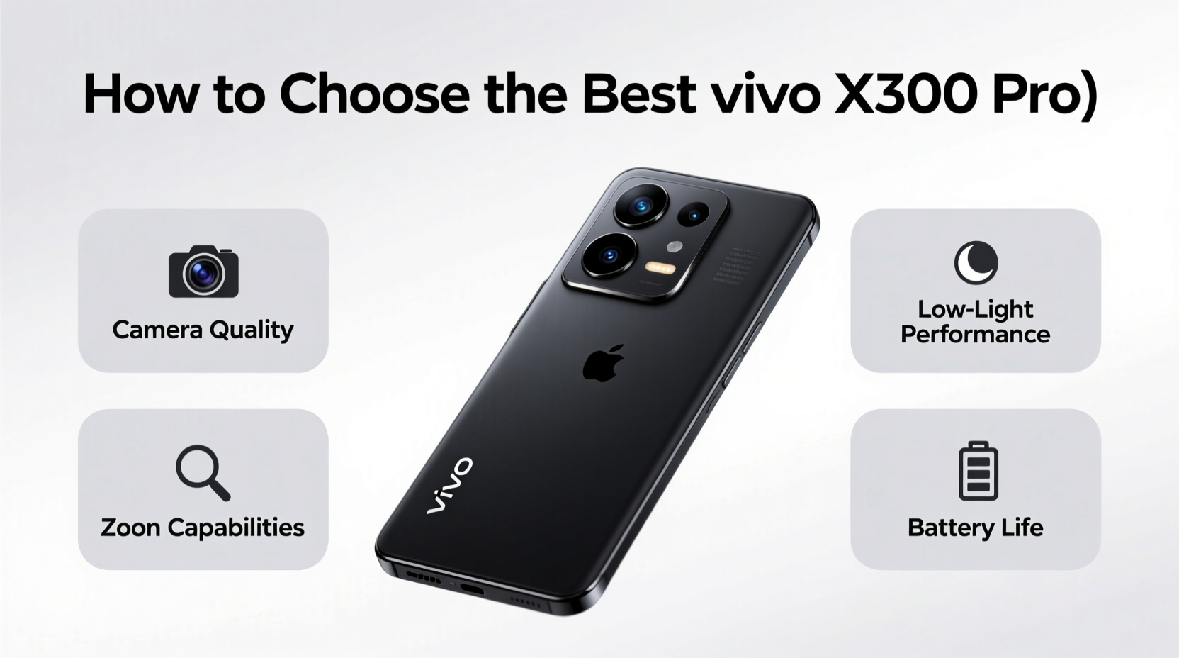 How to Choose the Best vivo X300 Pro Photography Phone