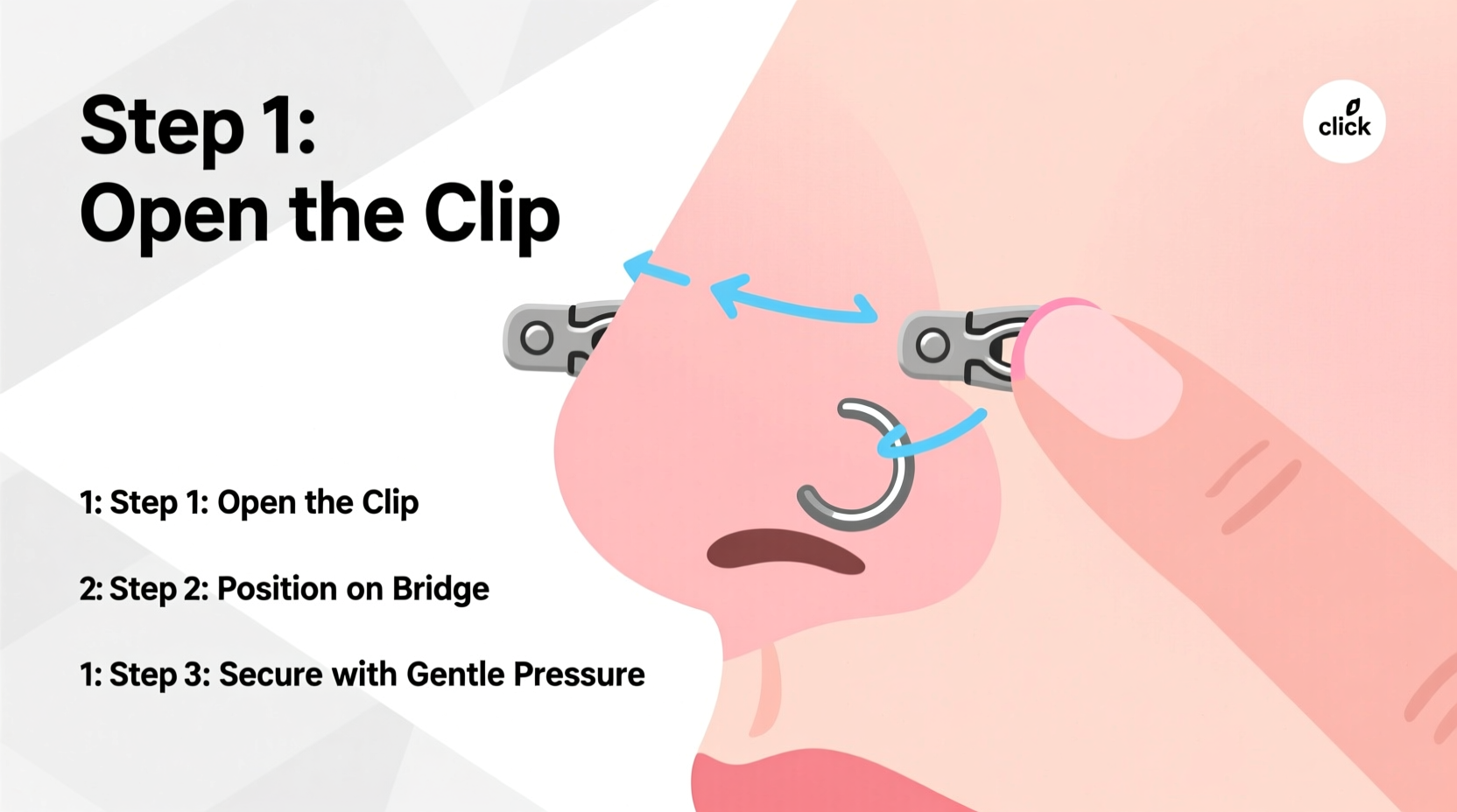 simple and safe steps to adjust your clip on nose ring for a perfect fit