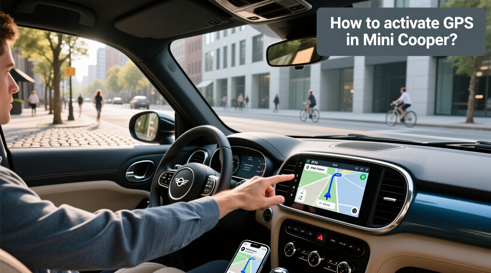 How to Choose Mini Countryman Navigation, How to Activate GPS in Mini Cooper?