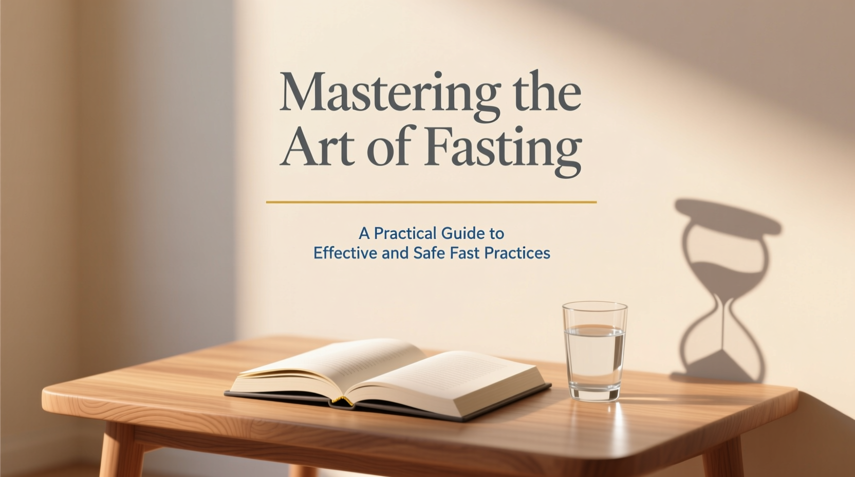 mastering the art of fasting a practical guide to effective and safe fast practices