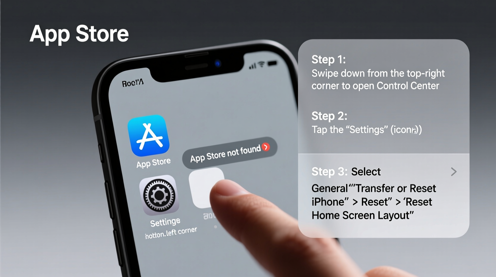 cant find app store on iphone heres how to get it back
