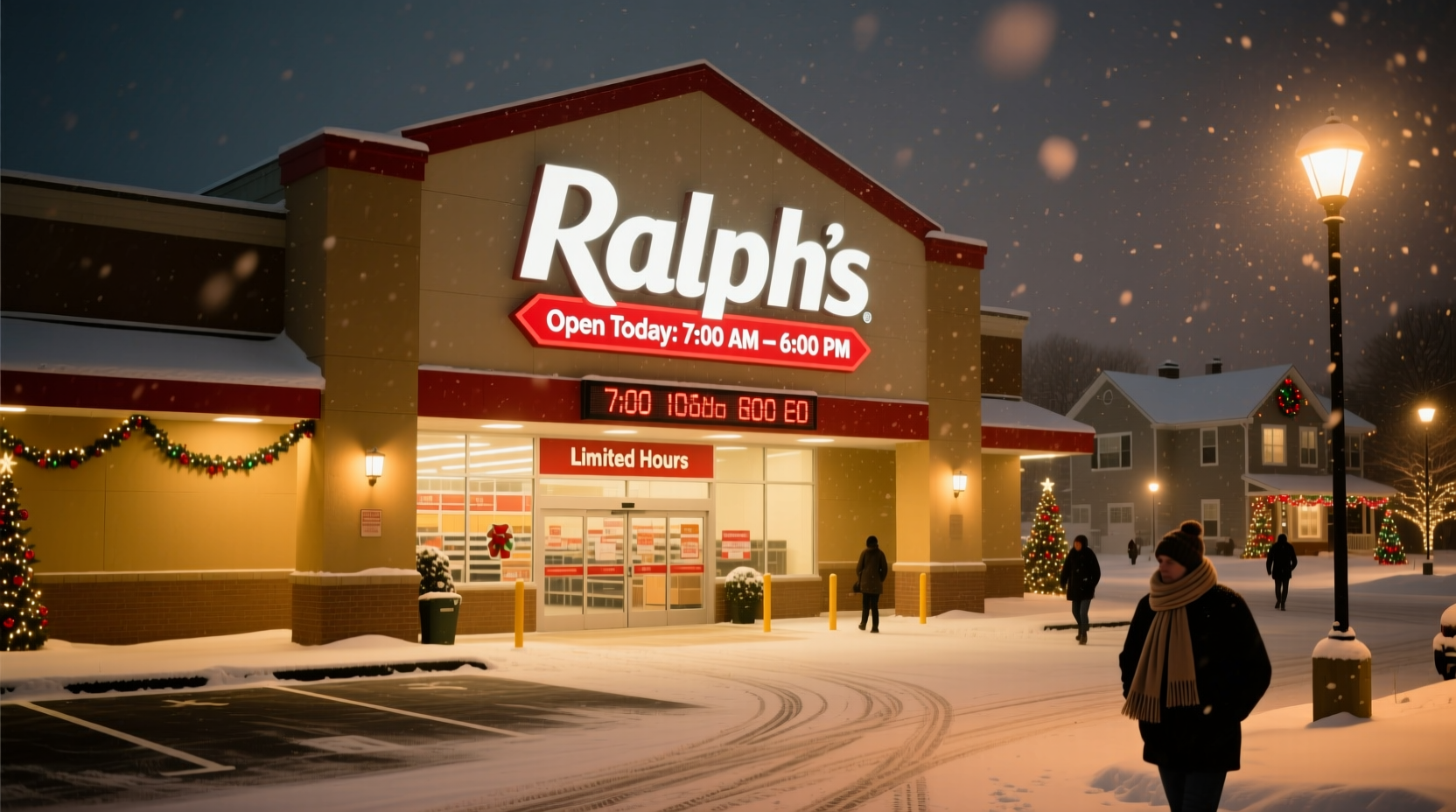 is ralphs open on christmas eve