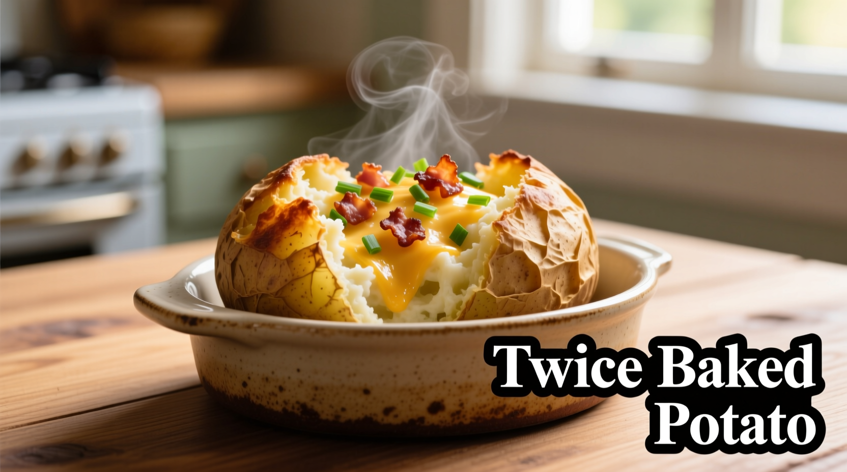 twice cooked baked potato