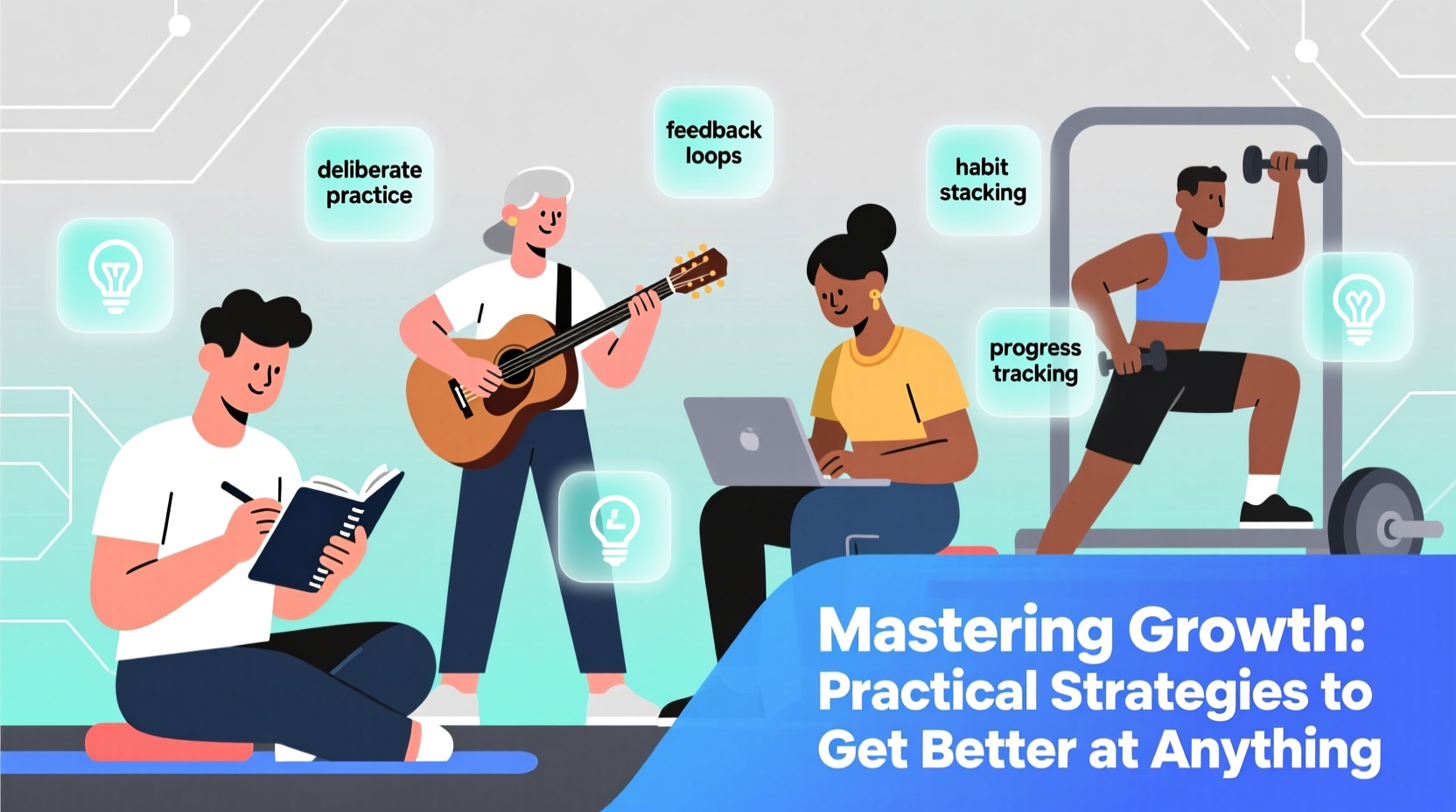 mastering growth practical strategies on how to get better at anything