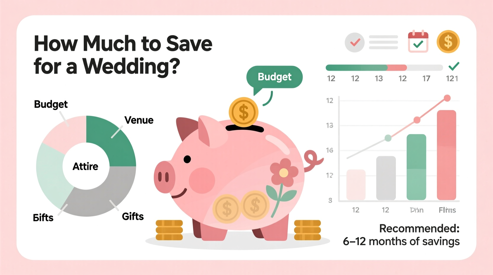 how much to save for a wedding