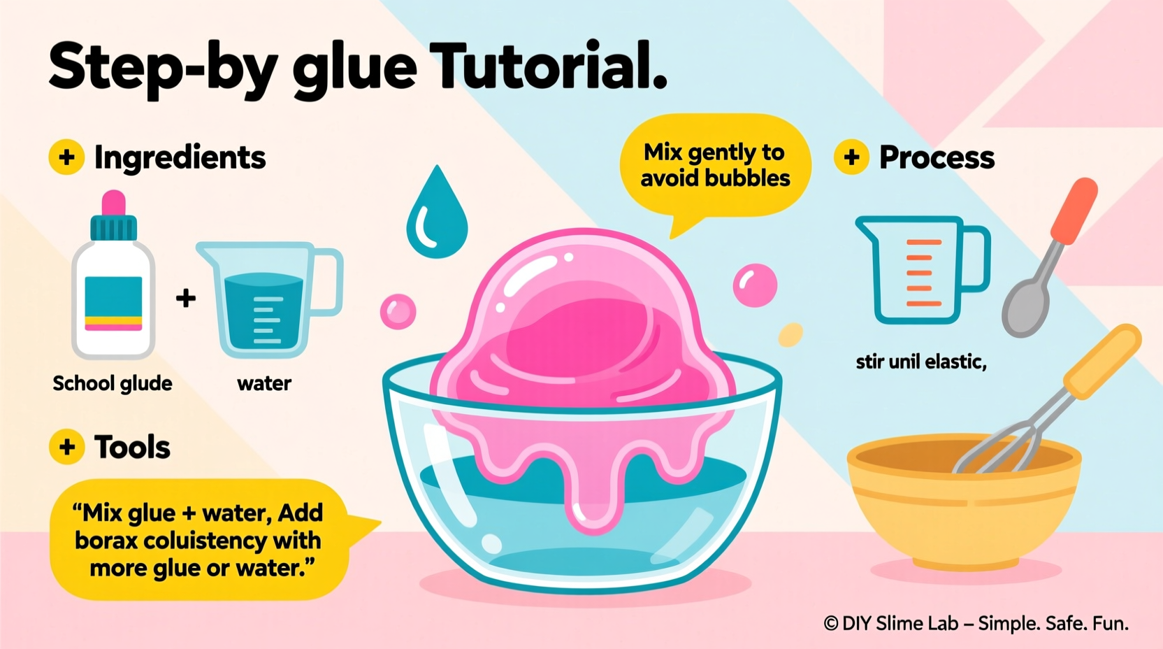 diy glue for slime a simple guide to making your own slime adhesive at home