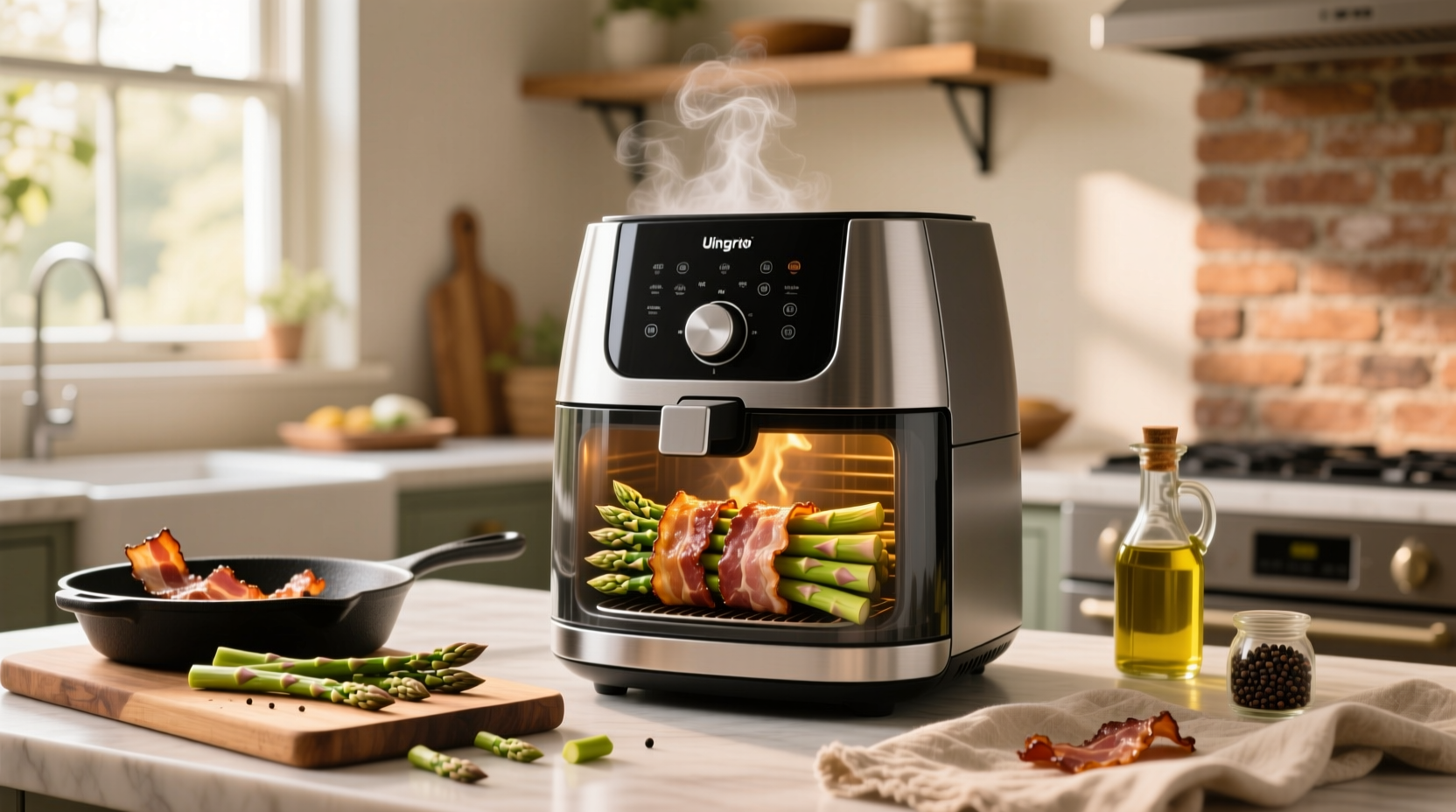 air fryer bacon wrapped asparagus guide