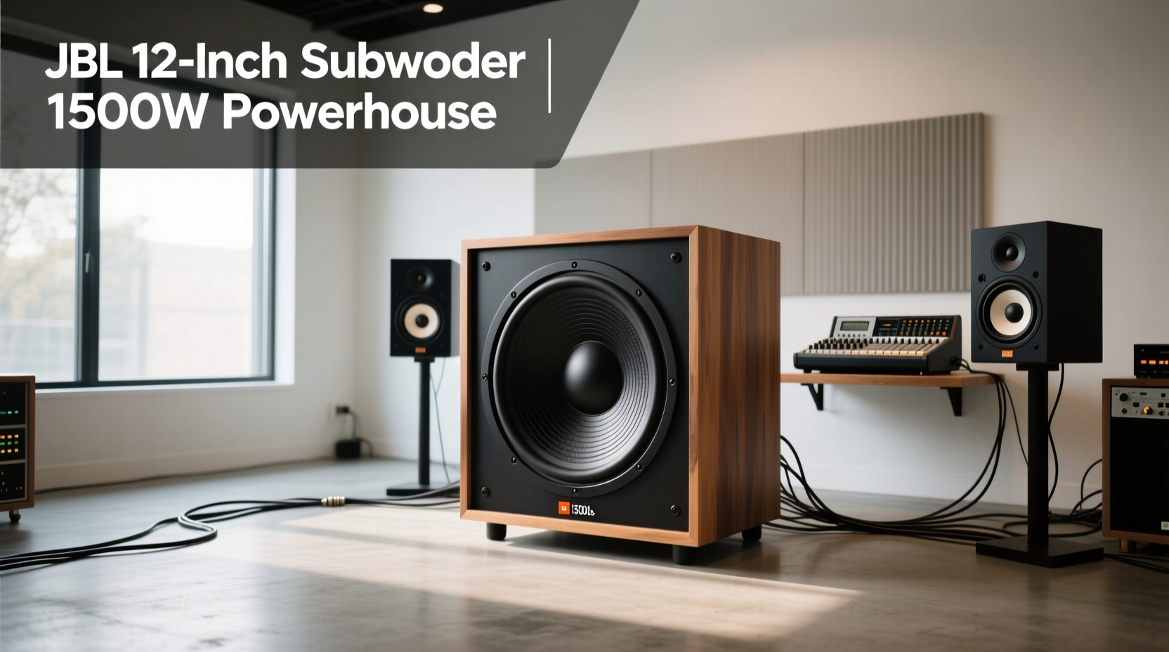 What to Know About a JBL 12 Inch Subwoofer 1500 Watts