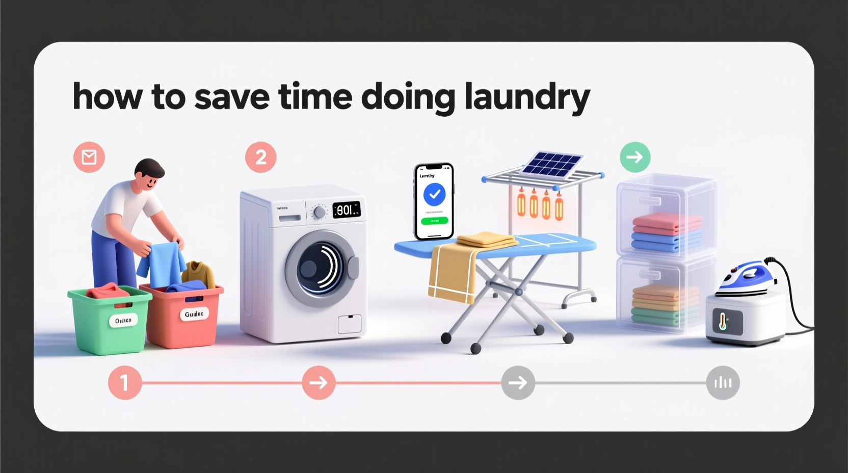 how to save time doing laundry
