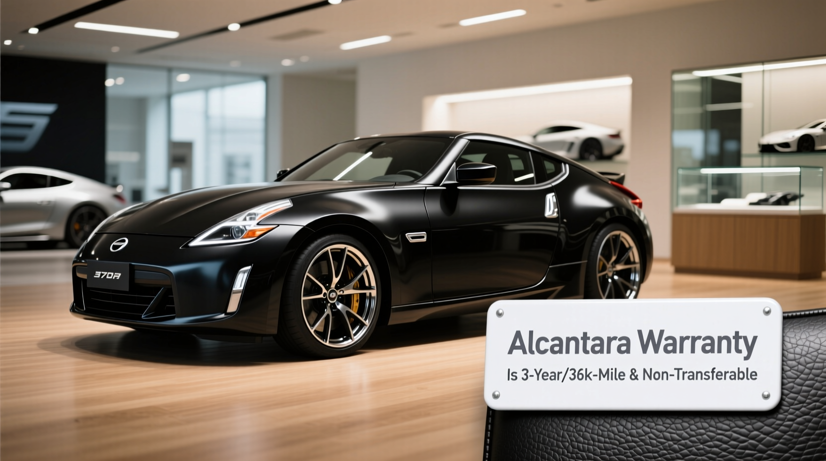 370z alcantara warranty safety
