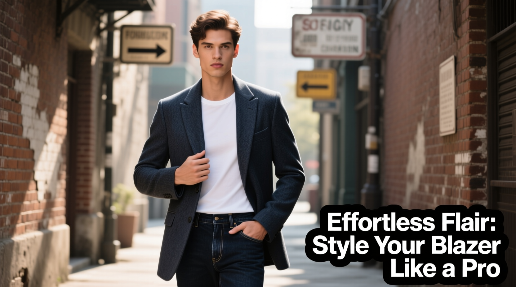 elevate your simple outfit expert tips to style a blazer with effortless flair