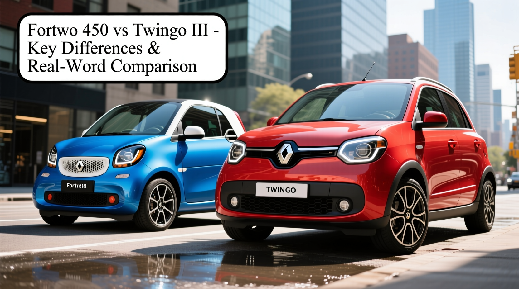 fortwo 450 vs twingo iii
