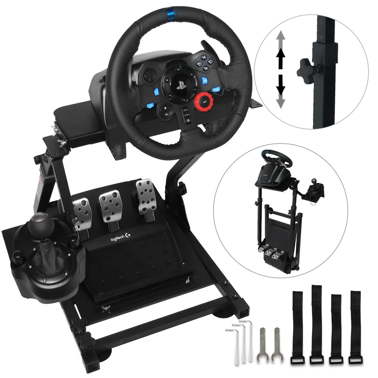 MOQ 100 Pieces Steering Wheel Bracket Racing Simulator Steering Wheel