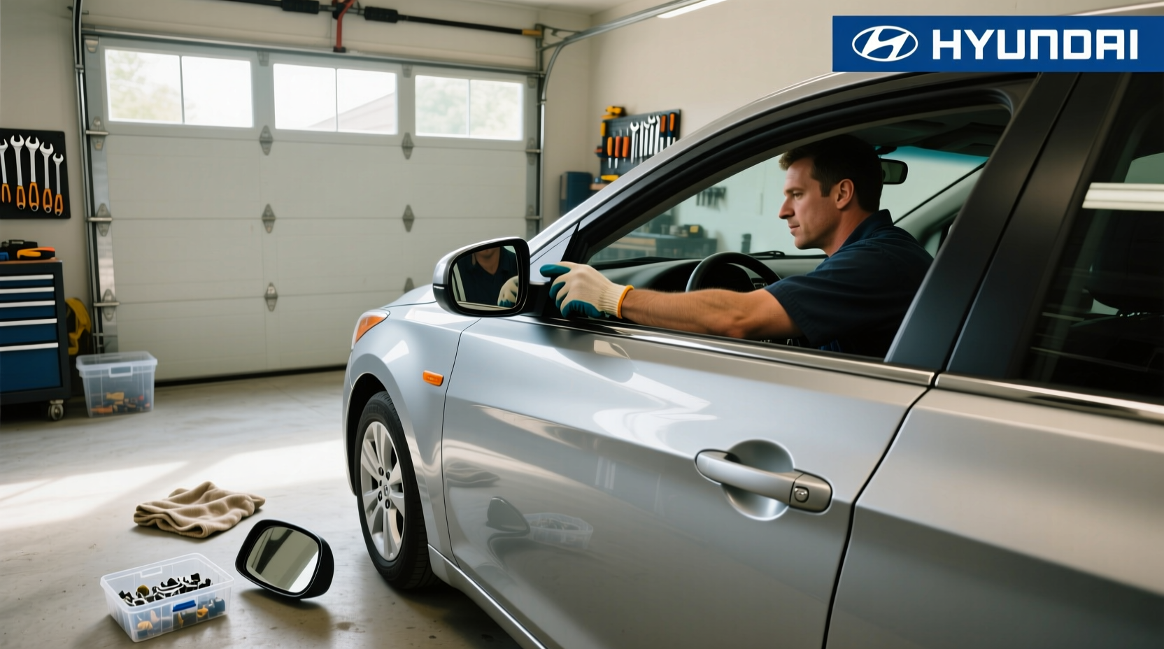 2013 hyundai elantra side mirror replacement guide